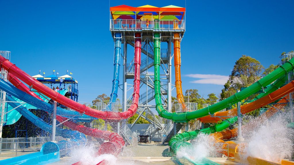 Water games in Dubai water parks