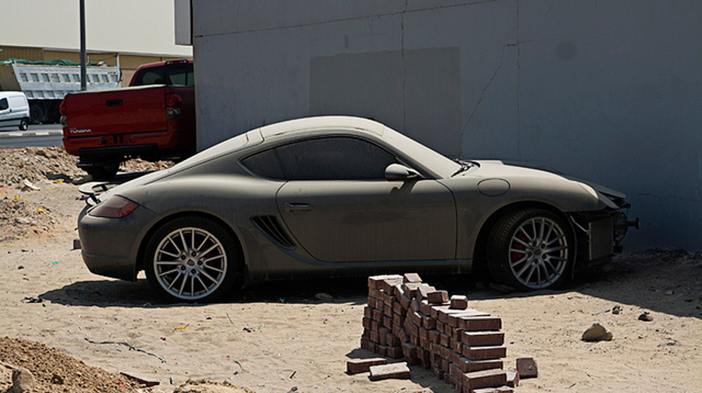 why dubai abandoned cars