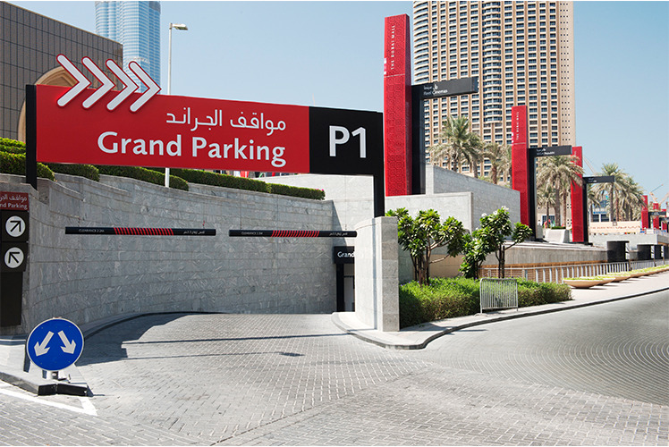 dubai parking