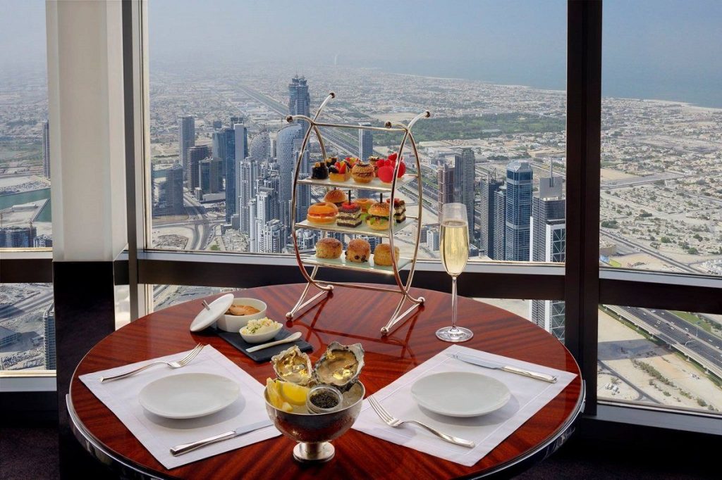 resturant in dubai burjkhalifa