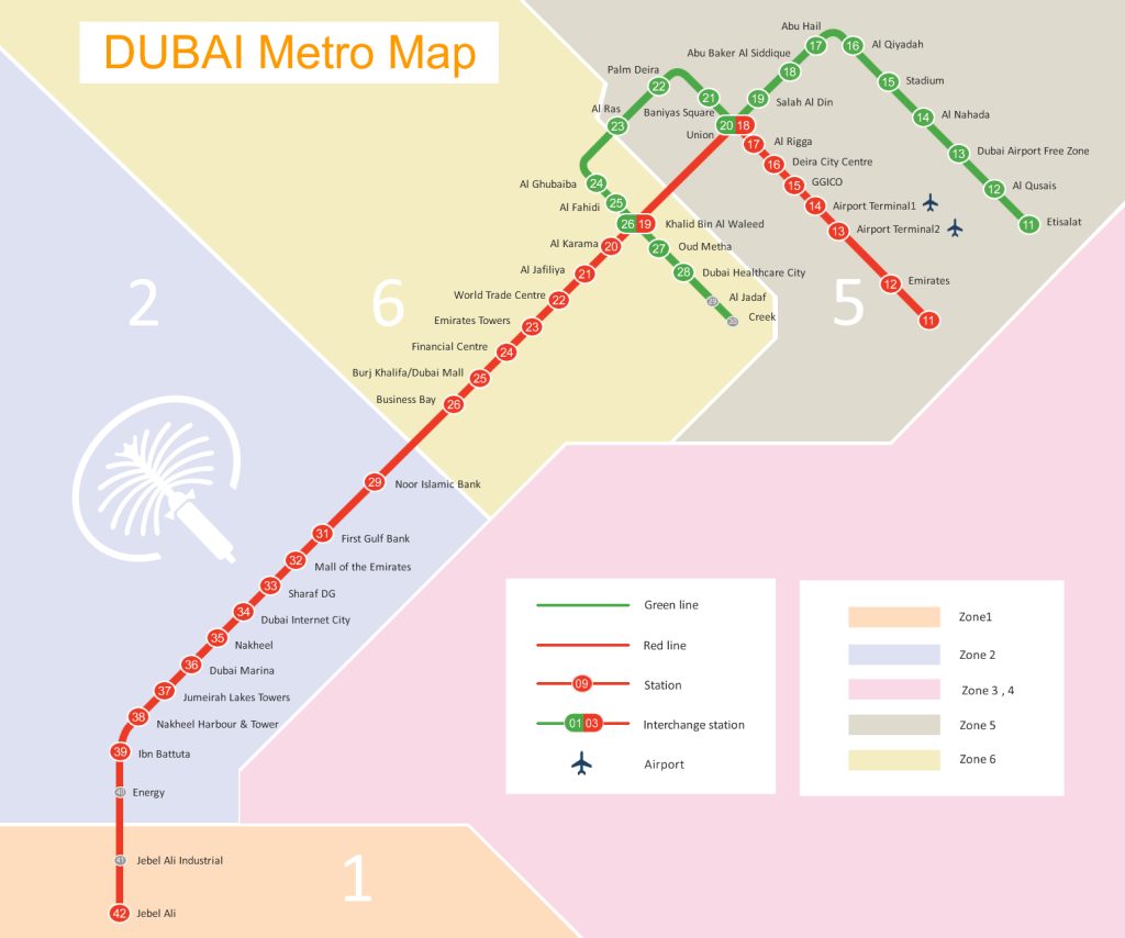 Metro map