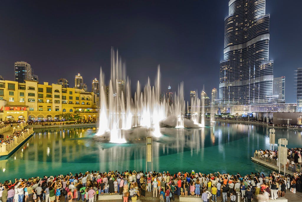 Abra Rides on Lake Dubai