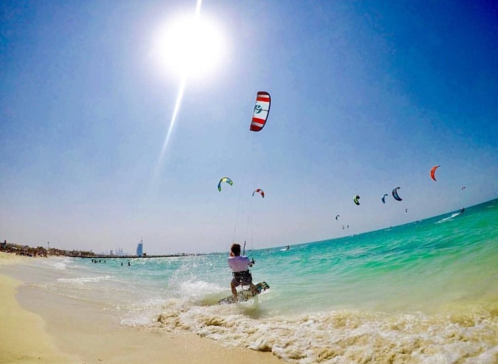 Dubai’s Kite Beach 