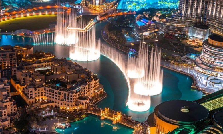 dubai mall fountain timings in ramadan