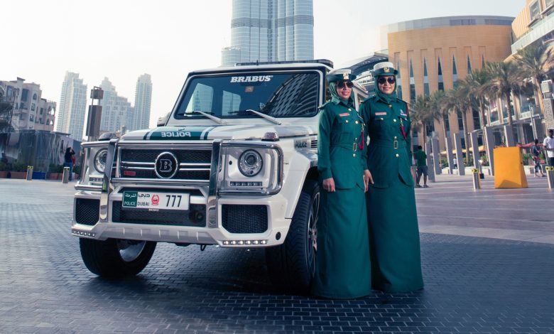 dubai police cars