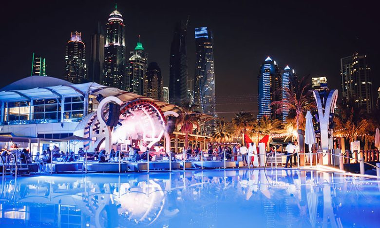 Pick up bars in Dubai Marina