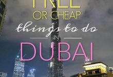 Cheap things to do in Dubai